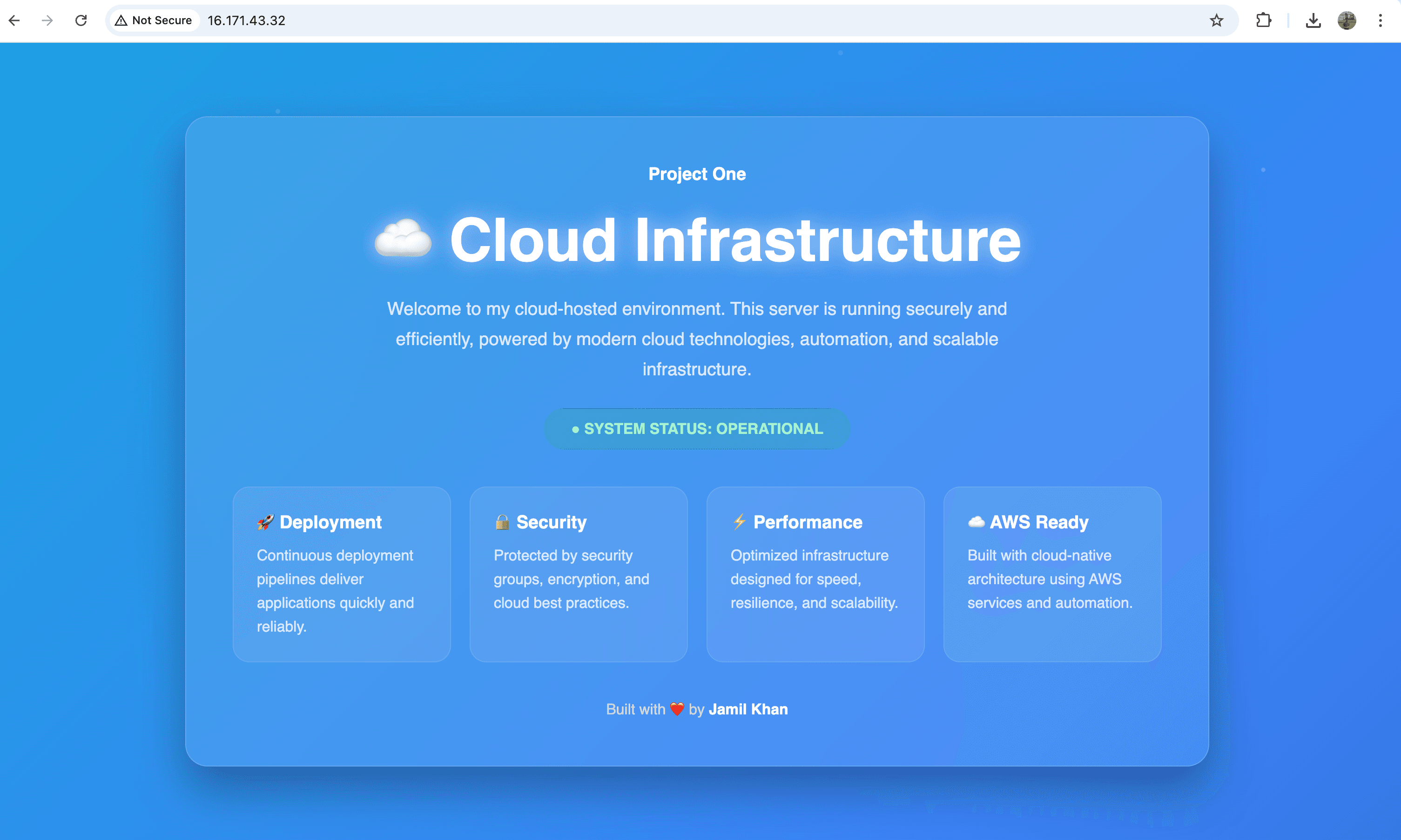 Launch a Secure EC2 Web Server from Scratch